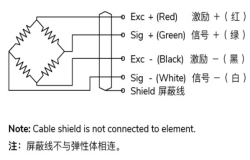 张力传感器接线方式